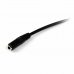 Cabo Alargador Jack (3,5 mm) Startech MUHSMF2M             (2 m) Preto