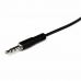 Podaljševalni Jack Kabel (3,5 mm) Startech MU1MMFS              Črna 1 m