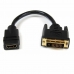 Cablu HDMI Startech HDDVIFM8IN 0,2 m