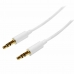 Kabel Audio Jack (3,5 mm) Startech MU2MMMSWH Bílý