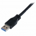 Kabel USB do Micro USB Startech USB3CAUB1M           Czarny