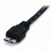 Kabel USB naar Micro-USB Startech USB3AUB50CMB         Zwart