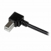 Универсальный кабель USB-MicroUSB Startech USBAB3MR Чёрный 3 m