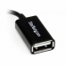 USB-kaapeli - micro-USB Startech UUSBOTGRA Musta