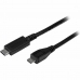 Adaptateur USB C vers Micro USB 2.0 Startech USB2CUB1M USB C Noir 1 m