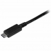 Adaptador USB C para Micro USB 2.0 Startech USB2CUB1M USB C Preto 1 m