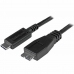 Kabel USB naar Micro-USB Startech USB31CUB1M           USB C Micro USB B Zwart