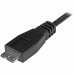 Kabel USB naar Micro-USB Startech USB31CUB1M           USB C Micro USB B Zwart