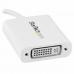 Adaptor USB C la DVI Startech CDP2DVIW             Alb