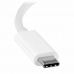 USB C – DVI adapteris Startech CDP2DVIW             Balta