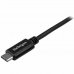 Кабел USB C Startech USB2CC50CM           0,5 m Черен