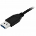 Cabo USB A para USB C Startech USB315AC1M           Preto