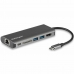 USB-HUB Startech DKT30CSDHPD Grå 60 W