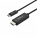 Adaptér USB C na HDMI Startech CDP2HD1MBNL          Čierna 1 m