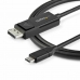 Adaptador USB C para DisplayPort Startech CDP2DP1MBD           Preto 1 m