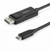 Adaptador USB C para DisplayPort Startech CDP2DP1MBD           Preto 1 m