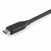 Adaptador USB C para DisplayPort Startech CDP2DP1MBD           Preto 1 m