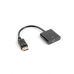 Adaptér DisplayPort na HDMI Lanberg AD-0009-BK Černý