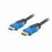 HDMI-kaapeli Lanberg CA-HDMI-20CU-0045-BK 4K 4,5 m Musta 4,5 m