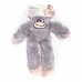 Jouet pour chien en peluche Gloria Iwazaru 11 x 44 x 45 cm Singe Gris