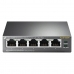 Switch de Sobremesa TP-Link TL-SF1005P PoE LAN 10/100 Metal