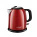 Чайник Russell Hobbs 24992-70 1 L 2400W Червен Неръждаема стомана Пластмаса/Неръждаема стомана 2400 W 1 L