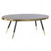 Hoofdtafel DKD Home Decor Zwart Gouden Kristal Staal 110 x 50 x 41,5 cm