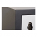 Ingresso DKD Home Decor Nero Multicolore Argentato Abete Legno MDF 95 x 24 x 79 cm