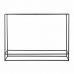 Consolă DKD Home Decor 110 x 25 x 84 cm Negru Auriu* Aluminiu Plastic