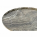 Sidobord DKD Home Decor Brun Aluminium Marmor (51 x 51 x 51 cm)