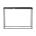 Consola DKD Home Decor Negro Metal Cristal 107,5 x 32,5 x 80,5 cm