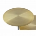 Postranní stolek DKD Home Decor Černý Zlatá Hliník Moderní/jazz (73 x 53 x 61 cm)