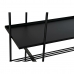 Consolă DKD Home Decor Negru Metal Alb Marmură Modern (120 x 40 x 80 cm)