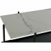 Console DKD Home Decor Noir Métal Blanc Marbre Moderne (120 x 40 x 80 cm)