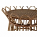 Mesa auxiliar DKD Home Decor Marrón Cristal 42 x 42 x 45 cm