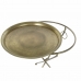 Bijzettafel DKD Home Decor Gouden Blik (47,5 x 47,5 x 64,5 cm)