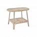 Mesa de apoio DKD Home Decor 61 x 30 x 46 cm Natural