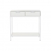 Console DKD Home Decor Metal MDF White (80 x 35 x 81 cm)