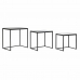 3er-Set Tischchen DKD Home Decor Schwarz 58 x 36,5 x 53,5 cm