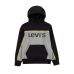 Bērnu Sporta Krekls ar Kapuci Levi's PULL OVER HOODY 9EB915 Pelēks