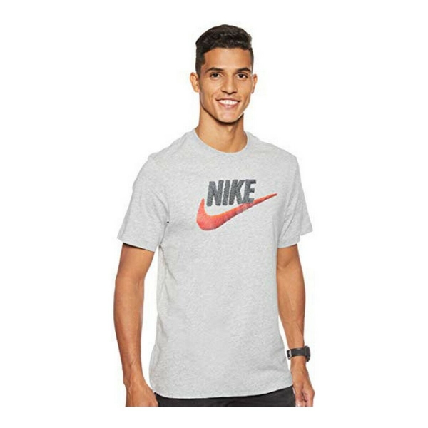 atmósfera hipoteca violación Camiseta NSW TEE BRAND Nike AR4993 063 Gris | Comprar a precio al por mayor