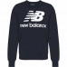 Herren Sweater ohne Kapuze New Balance MT03560 Marineblau