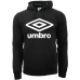 Dressipluus kapuutsiga, meeste Umbro  LOGO OH Must