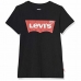 Kinder-T-Shirt met Korte Mouwen Levi's 8157 Zwart