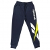 Lange sportbroek Reebok Big Intl Mannen Marineblauw