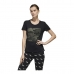 Damen Kurzarm-T-Shirt Adidas  Boxed Como Graphic Schwarz