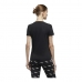 Camisola de Manga Curta Mulher Adidas  Boxed Como Graphic Preto