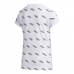 T-Shirt met Korte Mouwen voor kinderen Adidas Sportswear Wit