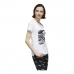 Dames-T-Shirt met Korte Mouwen Adidas Boxed Camo Wit