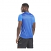 Heren-T-Shirt met Korte Mouwen Reebok Workout Ready Activchill Blauw